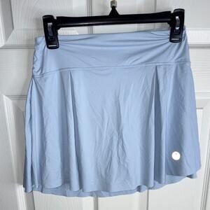 Light Blue Women's Athletic Skort Short Pull On 170/69 Activewear